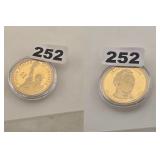 James Monroe Presidential Proof Dollar Coin