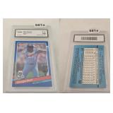 1991 Donruss George Brett #201 GMA Gem MT 10
