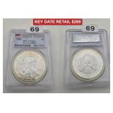 2006 American Silver Eagle PCGS MS69 First Strike