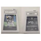 2002 Playoff Prestige Jerry Rice GMA 10 Card