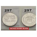 Amagi Metals End The Fed .999 Fine Silver Round