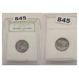 1950 Jefferson Nickel Copper-Nickel INB Slabbed