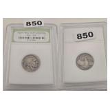 INB Graded Indian Head Buffalo Nickel 1913-1938