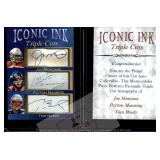 Iconic Ink Montana Manning Brady Fac Autos