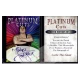 Andre Giant Platinum Cuts facsimile
