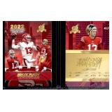 Brock Purdy 2022 Gold Lightning Rookie Card