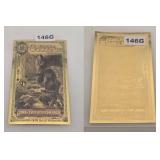 2025 Florida 1/2000 Troy Ounce 24K Goldback Gold