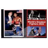 Trump Tyson Greatest Fighters promo card