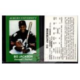 Bo Jackson 1986 Auburn Two Sport Rookie Promo