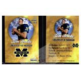 Tom Brady 1999 Rookie Phenoms Gold