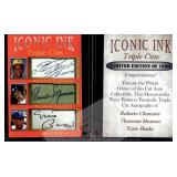 Iconic Ink Clemente Munson Banks Facsimile Autos
