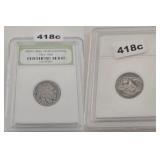 INB Graded Indian Head Buffalo Nickel 1913-1938