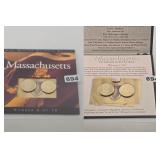 2000 P & D Massachusetts Uncirculated Quarters