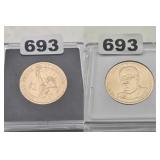 Gerald R. Ford Presidential $1 Black Core Slab