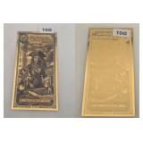 2025 Florida 5 Goldback 1/200 Oz 24K Gold Coin