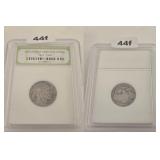 Rare Slabbed Indian Head Buffalo Nickel Coin