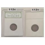 1934 Lincoln Wheat Cent Copper Coin INB Slabbed