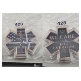 EMS WE CARE FOR EVERYONE .999 COPPER 5 OZ CU