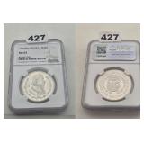 1963 Mo Mexico Silver Peso NGC MS65 Coin