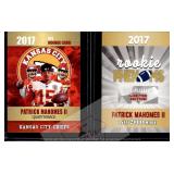Mahomes 2017 Rookie Phenoms NFL Rookie Card
