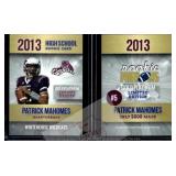 Mahomes 2013 Rookie Phenoms High School Rookie