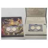 2001 New York State Uncirculated P & D Quarters