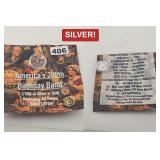 Hayleybug America 250th Birthday .999 Silver Round