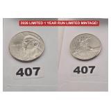 2026 SEMI-QUINCENTENNIAL LOW MINTAGE HALF DOLLAR
