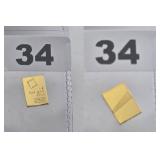 Valcambi Suisse 1 Gram 999.9 Fine Gold Bar