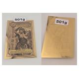 2026 Idaho 1/4 Goldback 24K Gold Low Mintage