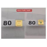 Geiger Edelmetalle 1 Gram 999.9 Gold Square