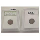1930-1939 Early Lincoln Copper Wheat Cent Slab