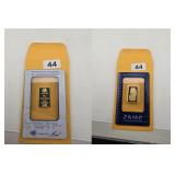 PAMP Suisse 10g Fine Gold Fortuna Bar In Assay