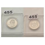 1991 S WASHINGTON QUARTER PROOF DEEP CAMEO