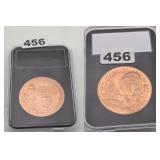 65th Infantry Borinqueneers Copper Medal Slab