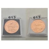 2009 Women Airforce Service Pilots Copper Medal