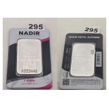 Nadir Metal Rafineri 999.0 Fine Silver Bar