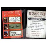 Iconic Ink Triple Cuts Limited Edition Card