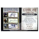 Walter Payton Jim Brown Emmitt Smith Triple Cut