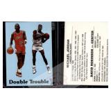 Michael Jordan David Robinson Double Trouble