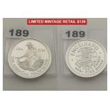 2025 Engelhard American Prospector Silver Round