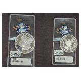 SMI Morgan Dollar Design .999 Fine Silver Round