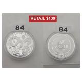 2025 Asahi Year of the Snake Fine Silver 999