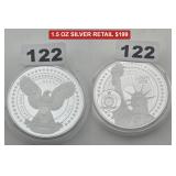 2024 Niue Statue of Liberty 1.5 oz Silver Coin