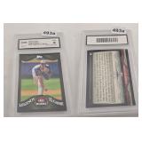 2009 Topps Greg Maddux Legends of Game GMA 8