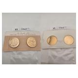 Franklin Mint US History Bronze Medals Set 33