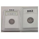 Indian Head Buffalo Nickel 1913-1938 INB Slab