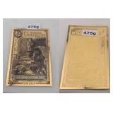 2025 Florida 1/2 Goldback 24K Gold Note Bill