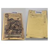 2025 Oklahoma Goldback 1/2000 Troy Ounce Gold