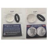 1921-2021 Centennial Peace Silver Proof Coin